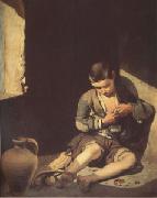 Bartolome Esteban Murillo The Young Beggar (mk05) Norge oil painting reproduction